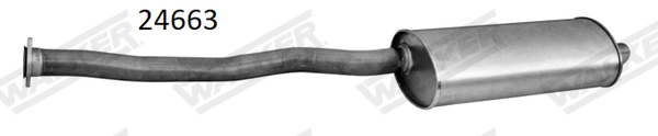 Rear Muffler (24663)