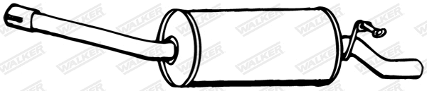 Rear Muffler (09292)