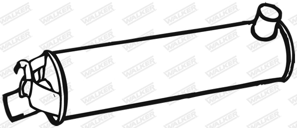 Centre Muffler (06655)