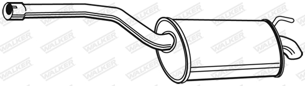 Rear Muffler (23368)