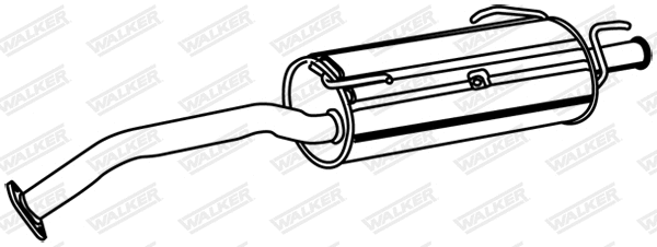 Rear Muffler (17664)