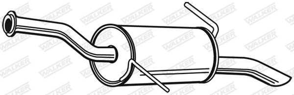 Rear Muffler (23688)