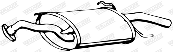 Rear Muffler (14353)