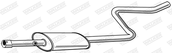 Centre Muffler (23663)