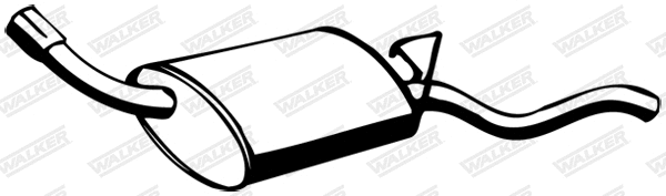 Rear Muffler (13788)