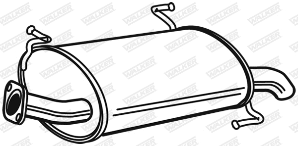 Rear Muffler (22189)