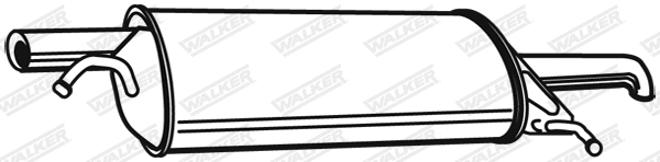 Rear Muffler (21562)