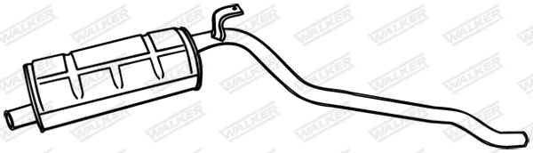 Rear Muffler (18629)