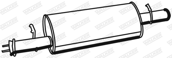 Centre Muffler (19608)