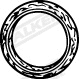 Gasket, exhaust pipe (82528)