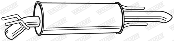 Rear Muffler (19381)