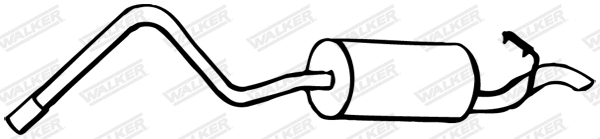 Rear Muffler (16122)