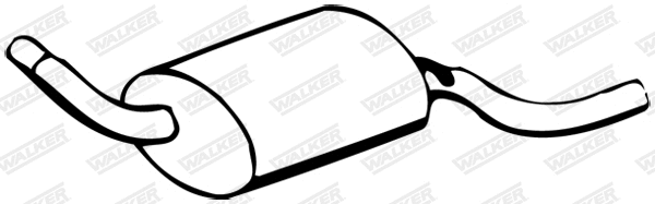 Rear Muffler (05458)