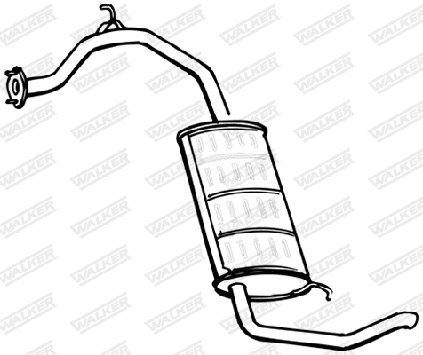 Rear Muffler (16436)