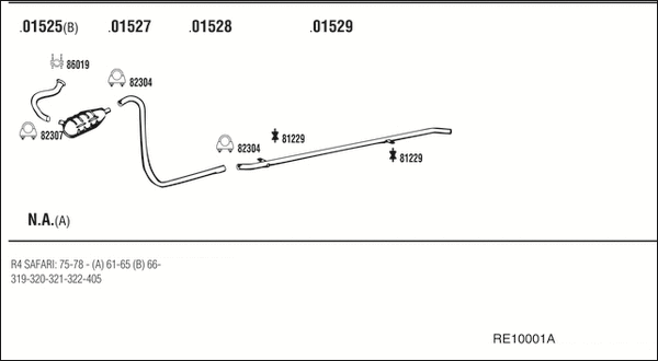Exhaust System (RE10001A)