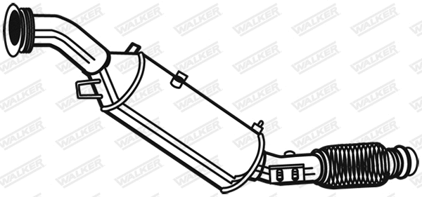 Soot/Particulate Filter, exhaust system (73193)