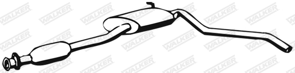 Centre Muffler (02666)