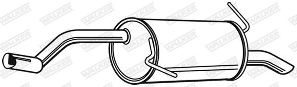 Rear Muffler (23975)