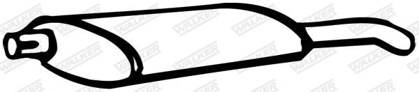 Rear Muffler (70322)