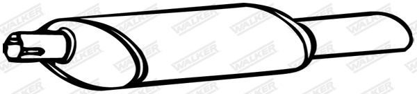 Rear Muffler (70331)