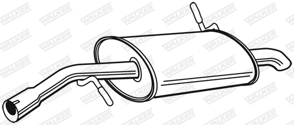 Rear Muffler (22306)