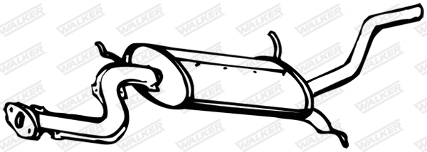 Rear Muffler (14075)