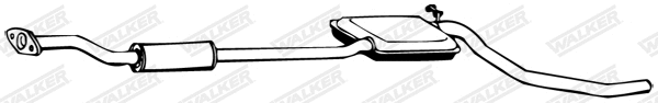 Centre Muffler (09575)