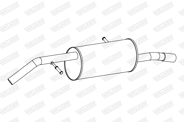 Rear Muffler (24262)
