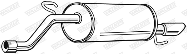 Rear Muffler (23352)