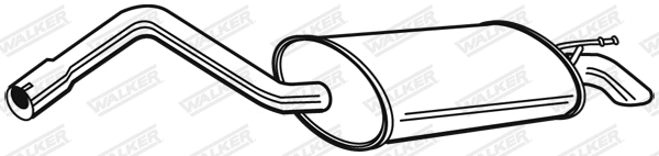 Rear Muffler (22647)