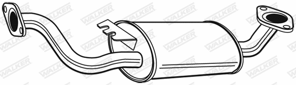 Centre Muffler (22586)