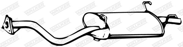 Rear Muffler (06489)