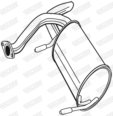 Rear Muffler (22856)