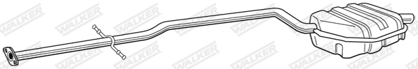 Rear Muffler (22684)