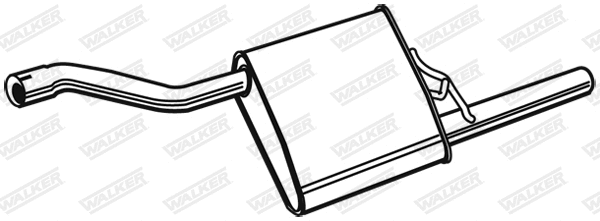 Rear Muffler (71001)