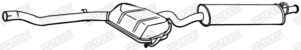 Rear Muffler (15561)