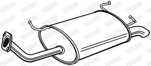Rear Muffler (22190)