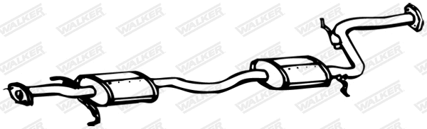 Centre Muffler (15035)