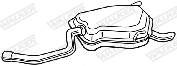 Rear Muffler (21379)