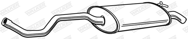 Rear Muffler (22484)
