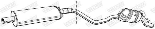 Rear Muffler (21693)