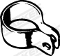 Clamping Piece, exhaust system (80746)