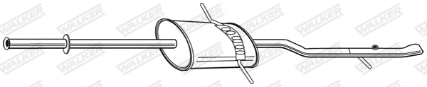 Rear Muffler (23105)