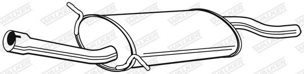 Centre Muffler (22527)