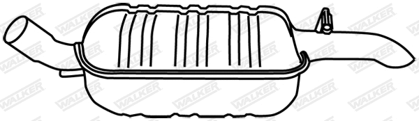 Rear Muffler (19394)