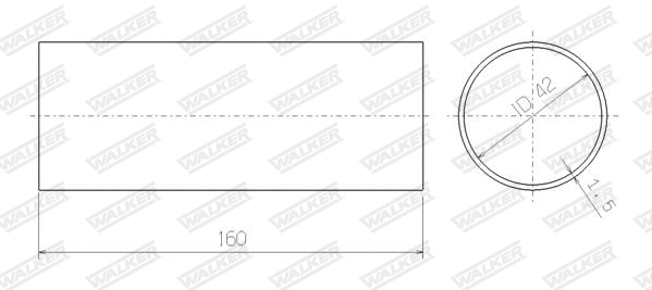 Pipe Connector, exhaust system (86205)