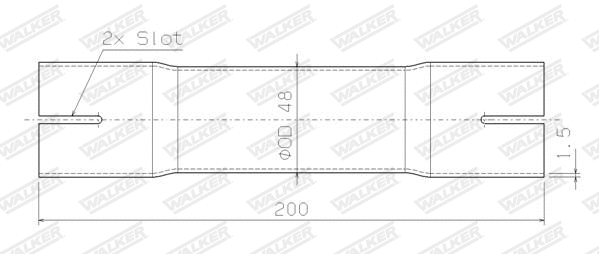 Exhaust Pipe (07165)