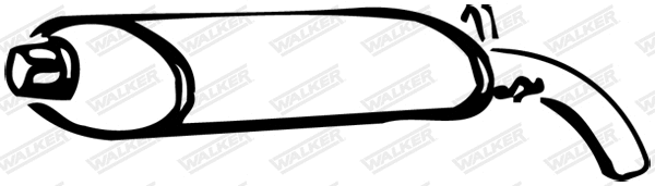 Rear Muffler (09400)