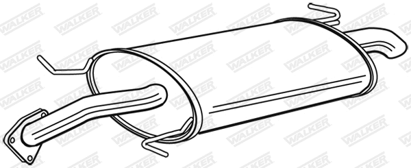 Rear Muffler (22695)