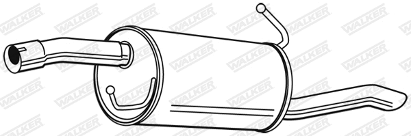 Rear Muffler (23070)